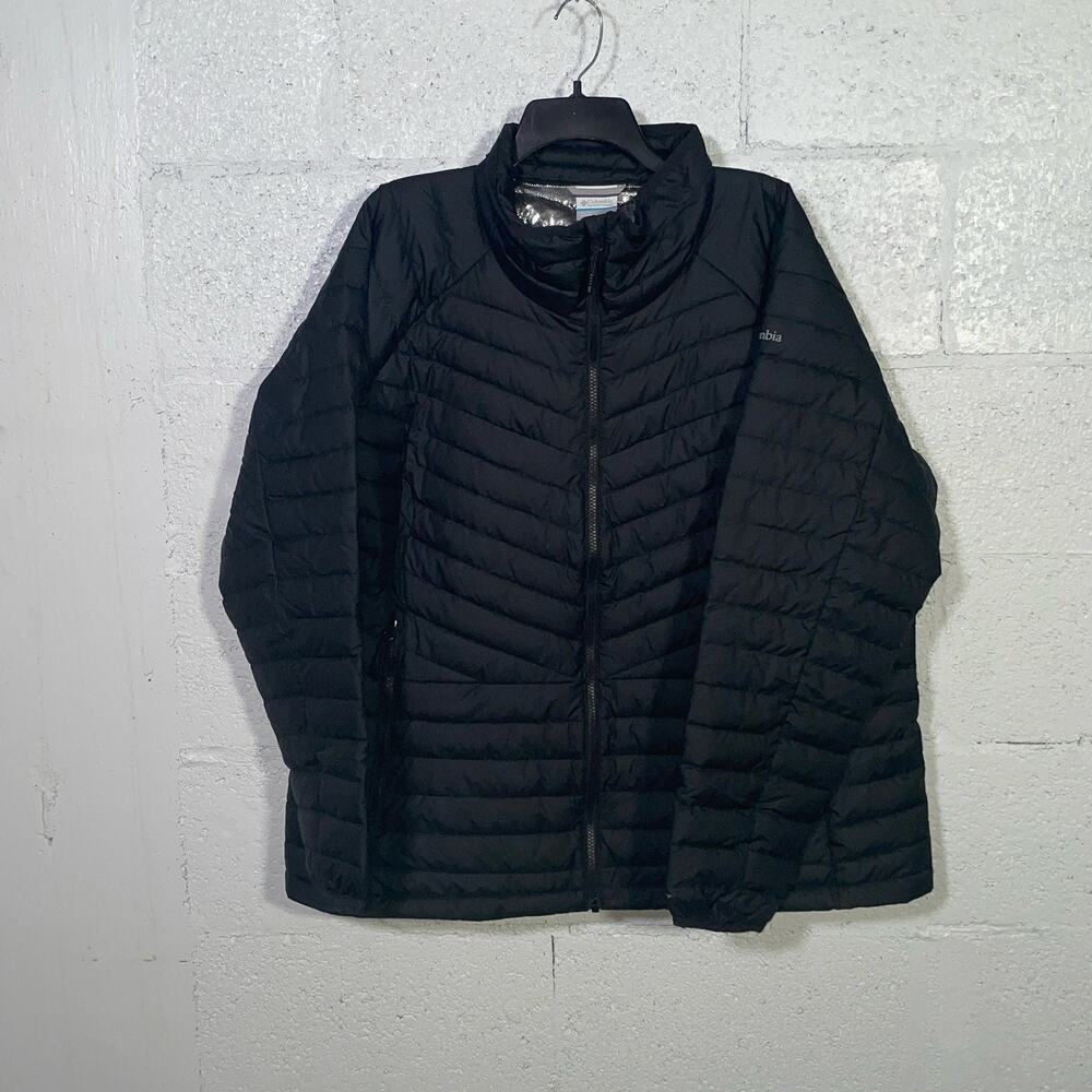 Columbia Women's Powder Lite Jacket -Black 1X